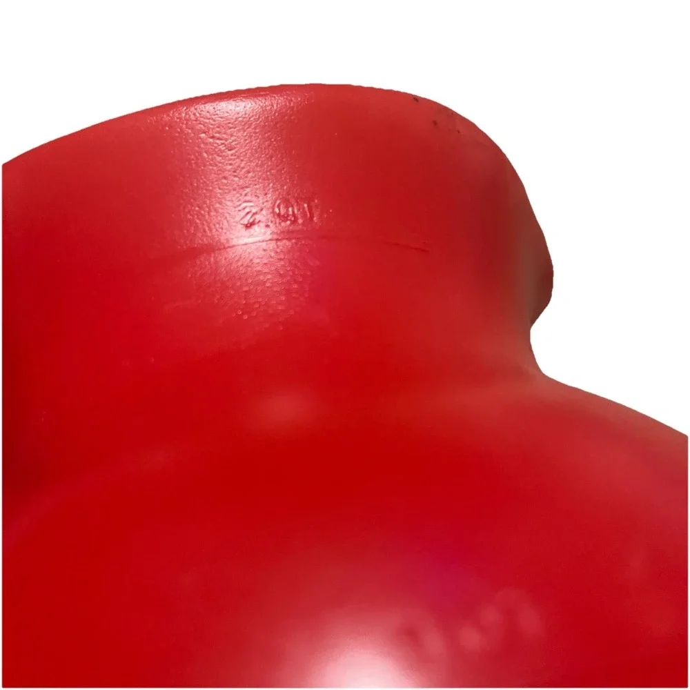 VINTAGE 80's THE KOOL-AID MAN RED PLASTIC SMILING MR. KOOLAID PITCHER 1980's